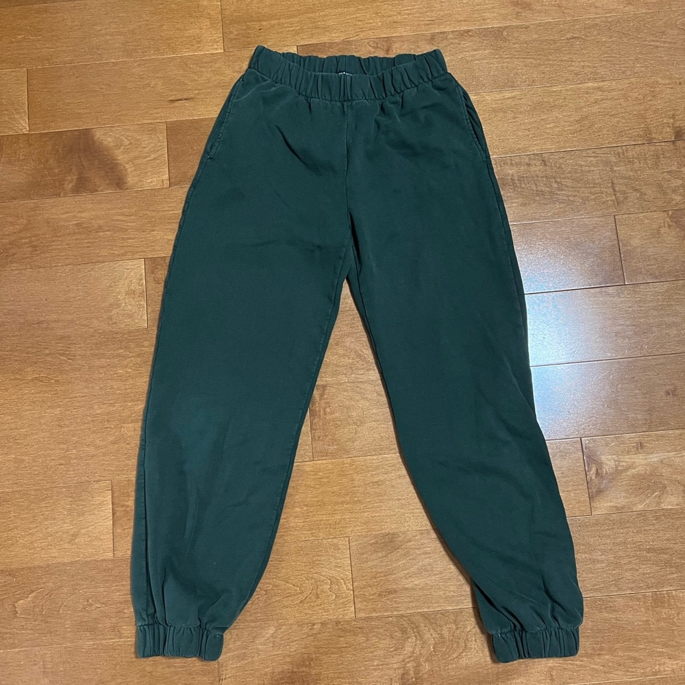 Dark Green Brandy Rosa Sweatpants